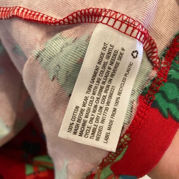 ❤️ Wondershop Christmas Men’s Dinosaur Red Long John Whimsey Fun Pajama Set - Picture 8 of 10